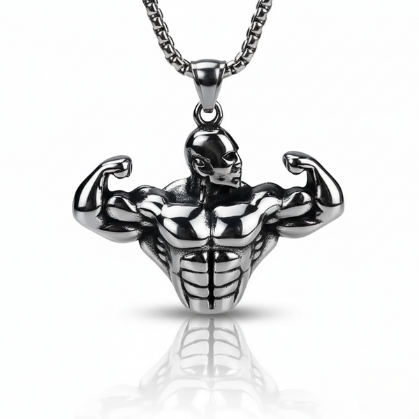 Titan Pendant 💪 | Bodybuilding Muscle Arm Necklace