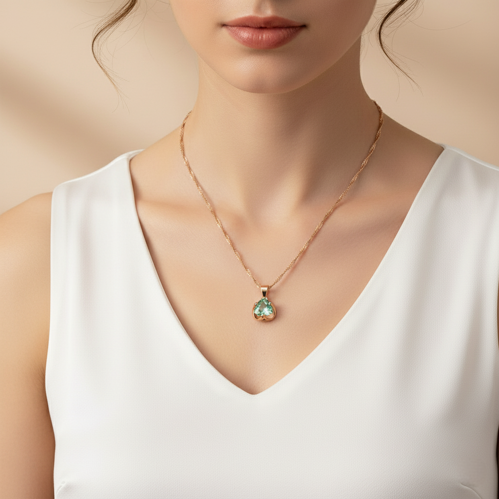 Verdant Heart Pendant 💚