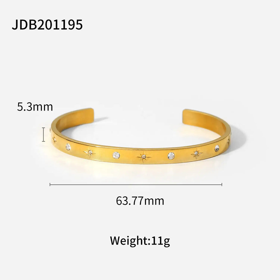 ZircGold Sparkle Bracelets