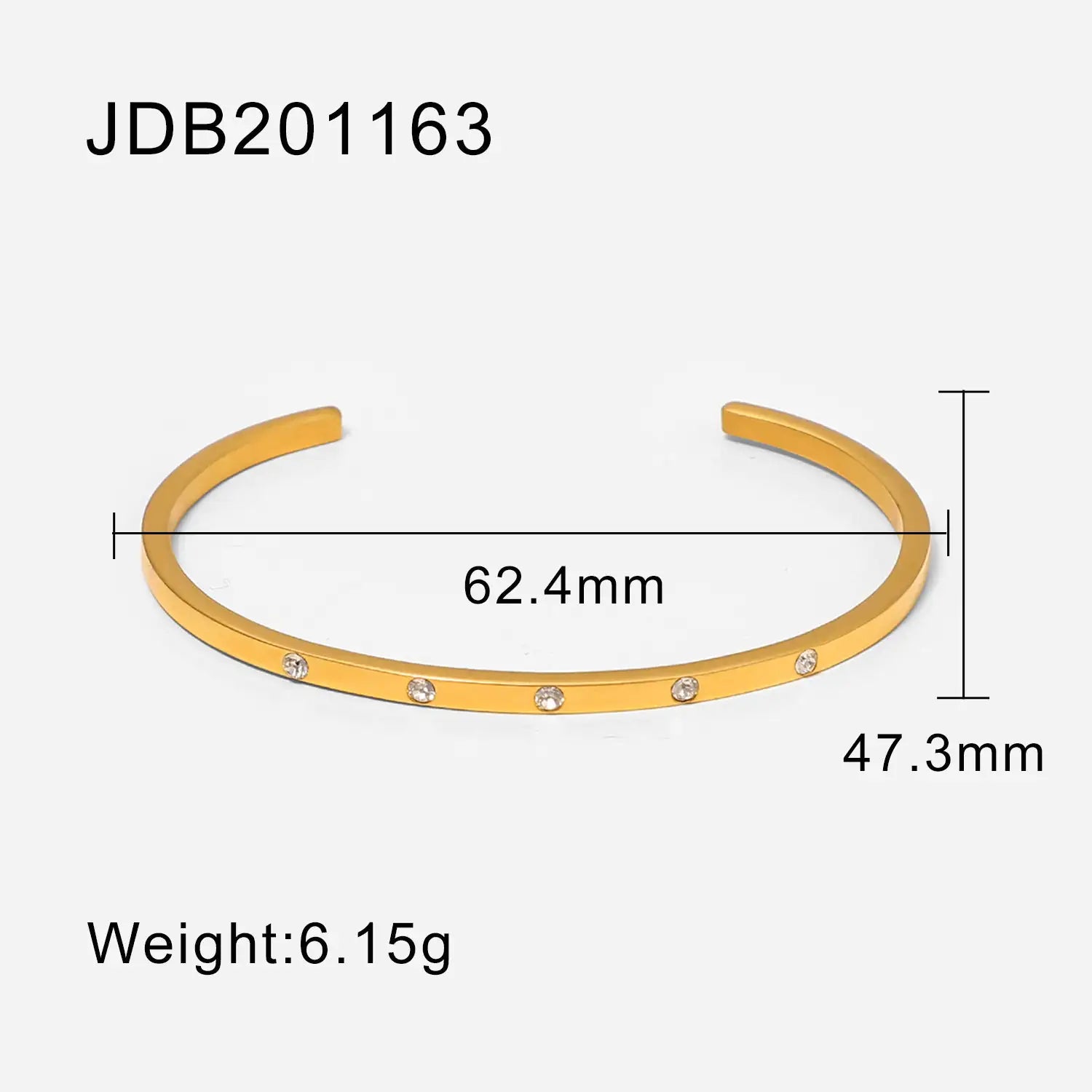 ZircGold Sparkle Bracelets