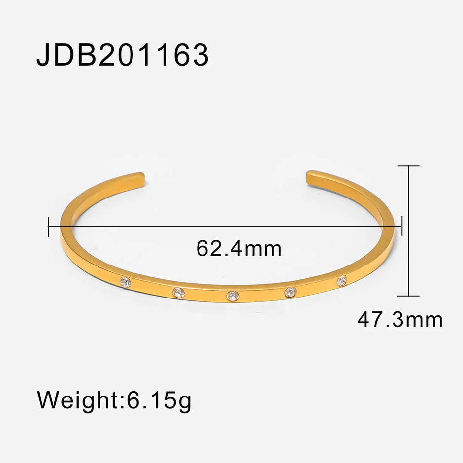 ZircGold Sparkle Bracelets