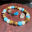 Tiger Eye Beaded Men's Bracelet