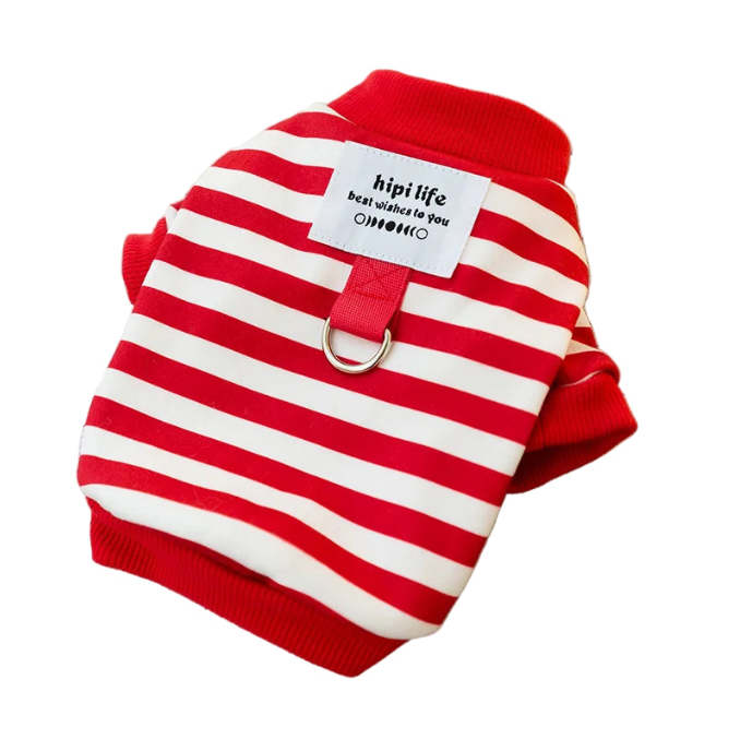 Red Stripe Street Tee