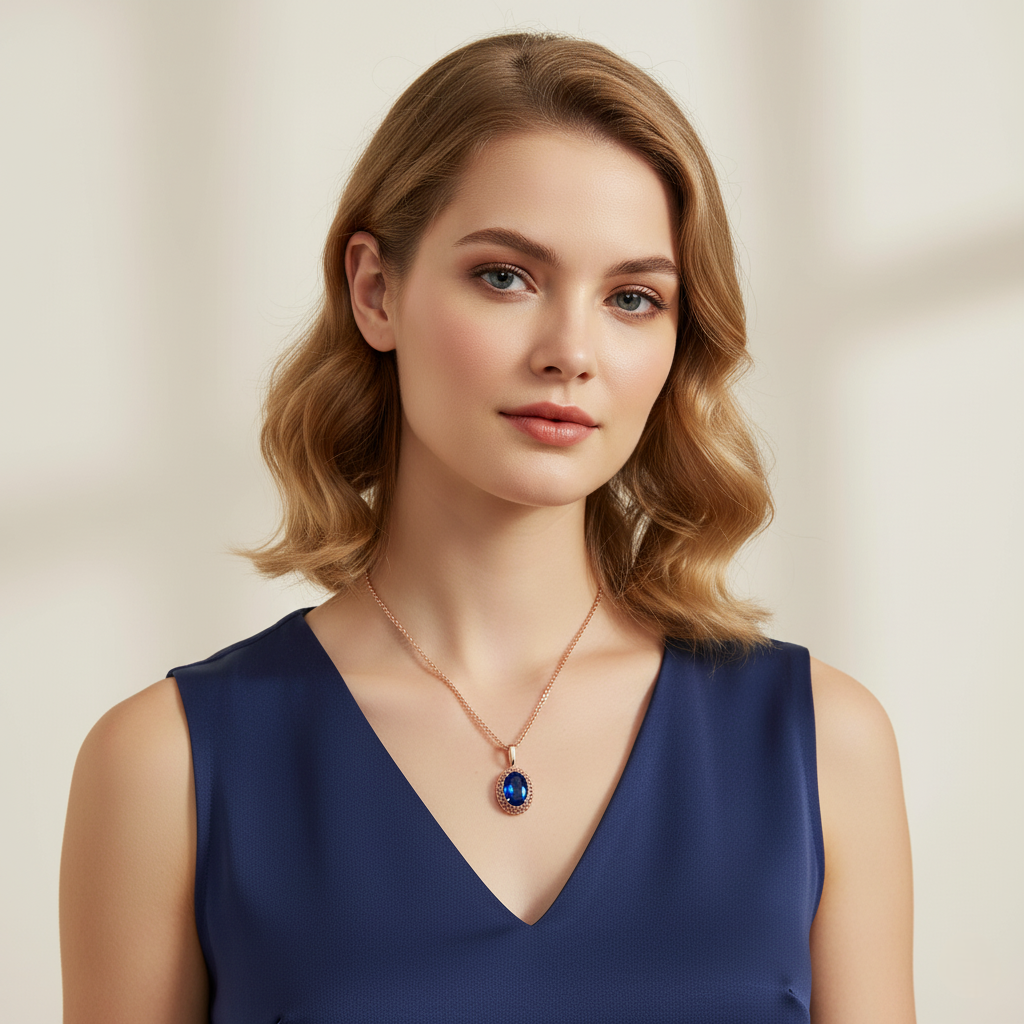 AzureLuxe Necklace 💙