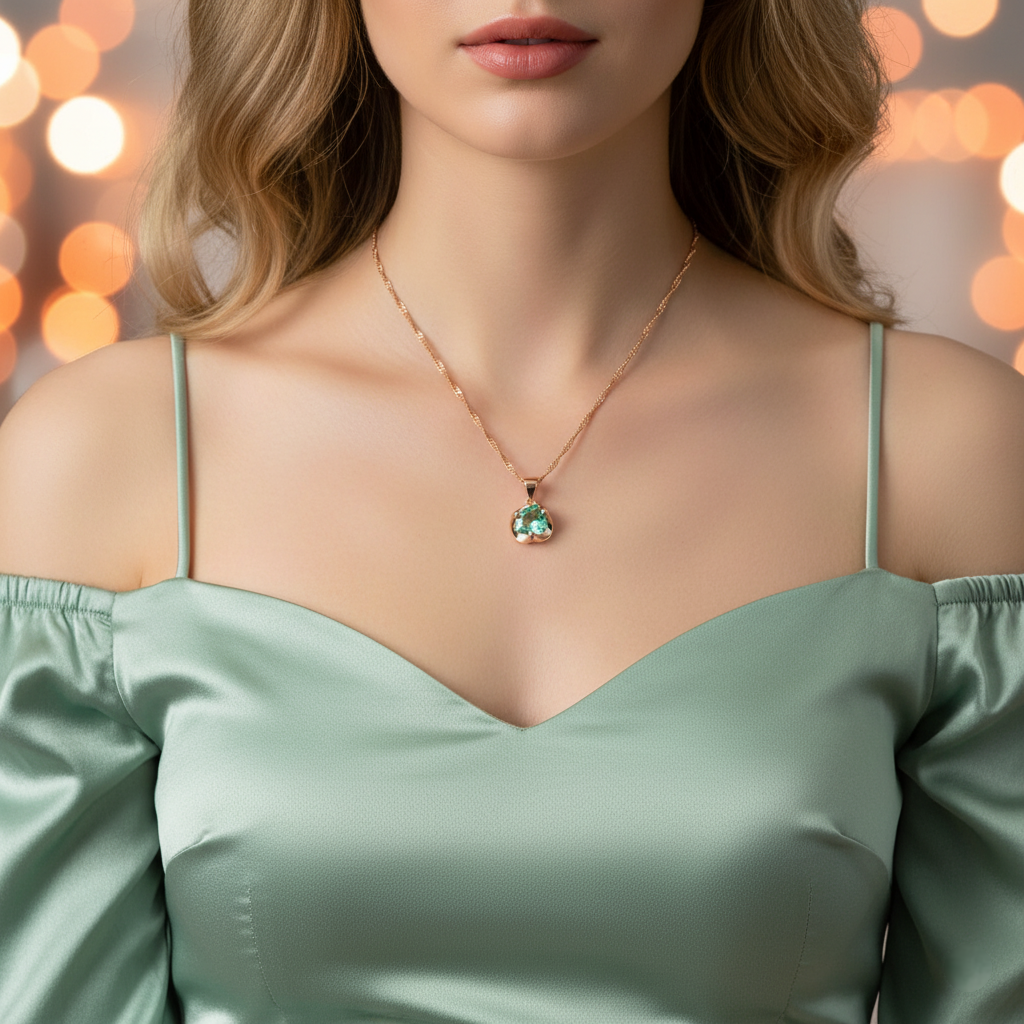 Verdant Heart Pendant 💚