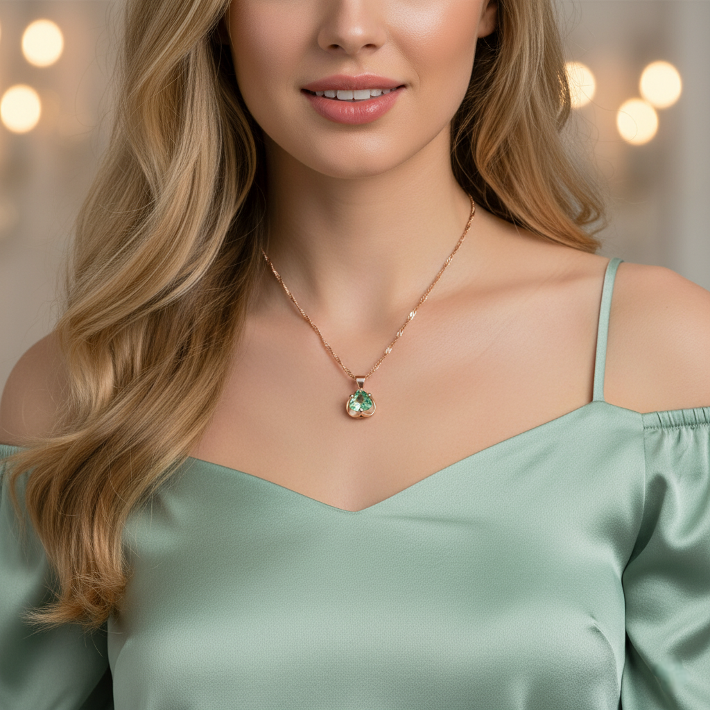 Verdant Heart Pendant 💚