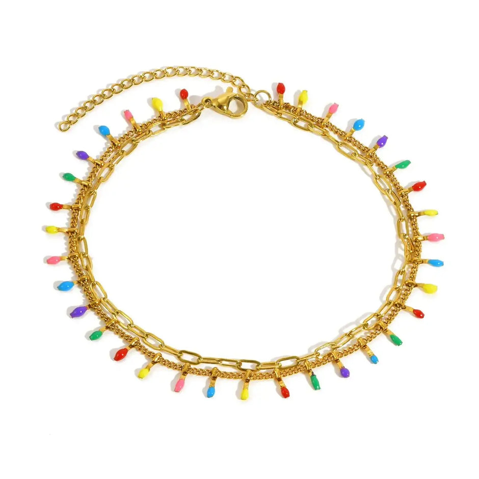 Colorwave Anklet
