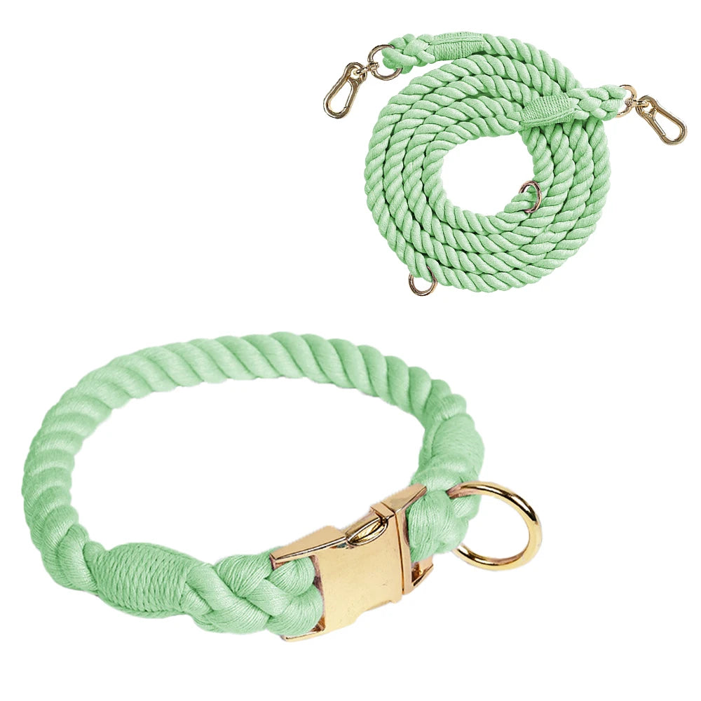 CotonBraid Collar & Leash Set