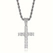 The Divine Drip Cross | Iced Out Pendant