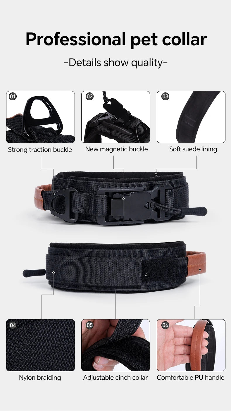 Snap-Lock Magnetic Collar