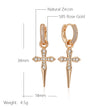 Lumina Cross Drops Earrings