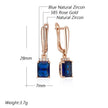 Celeste Blue Drops Earrings
