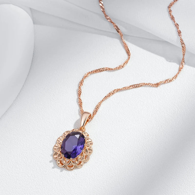 Amara Amethyst Pendant 💜