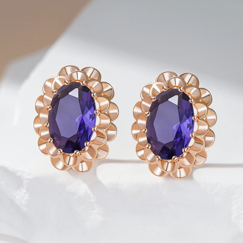 Amara Amethyst Earrings 💜