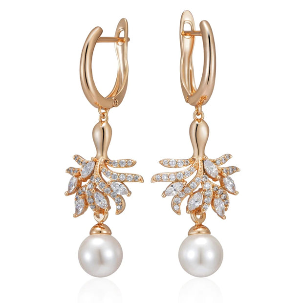 Fleur de Lumière Drops Earrings