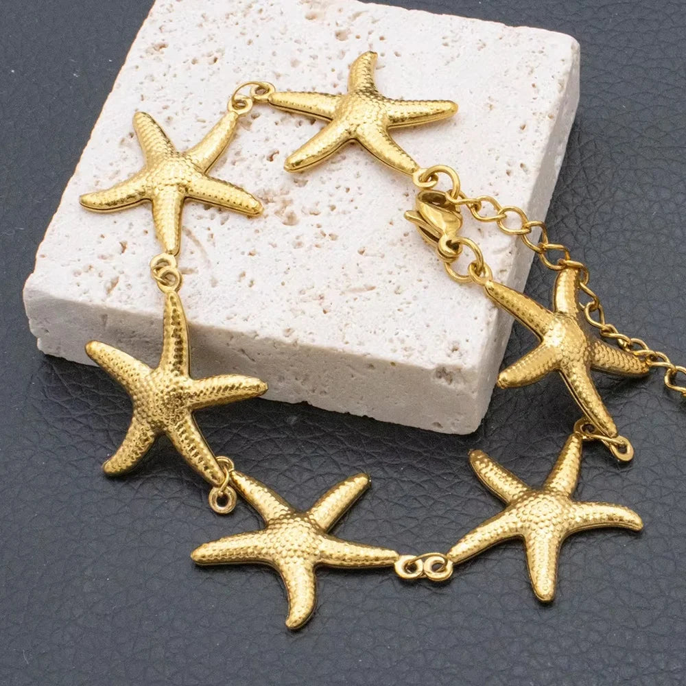 Stella Maris Adjustable Starfish Bracelet