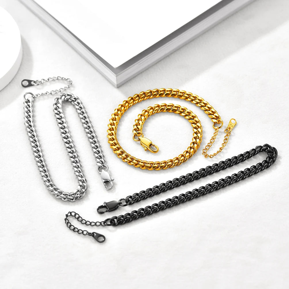 The Fortis Cuban Link Anklet