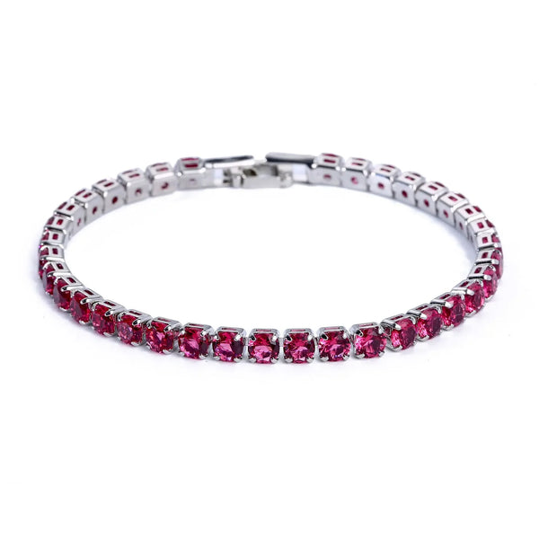 GlowRow Bracelet - Ruby Radiance✨