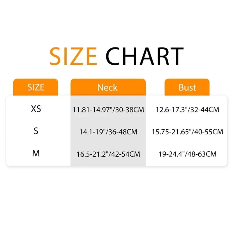 (No Pull | No Escape) 3-Point Dog Harness Vest