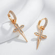 Lumina Cross Drops Earrings