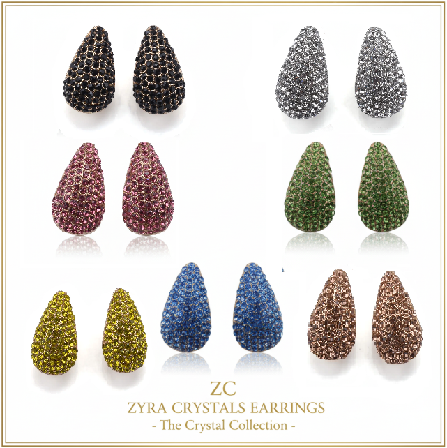 Zyra Crystals Earrings