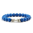 Iron Pulse – Dumbbell Beaded Bracelet