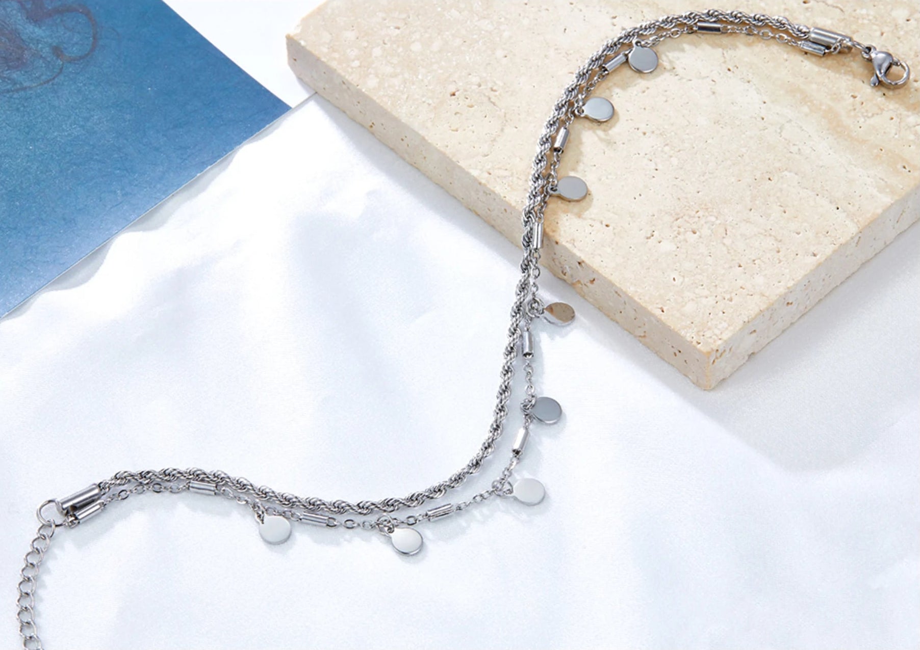 Glimmer Disc Anklet
