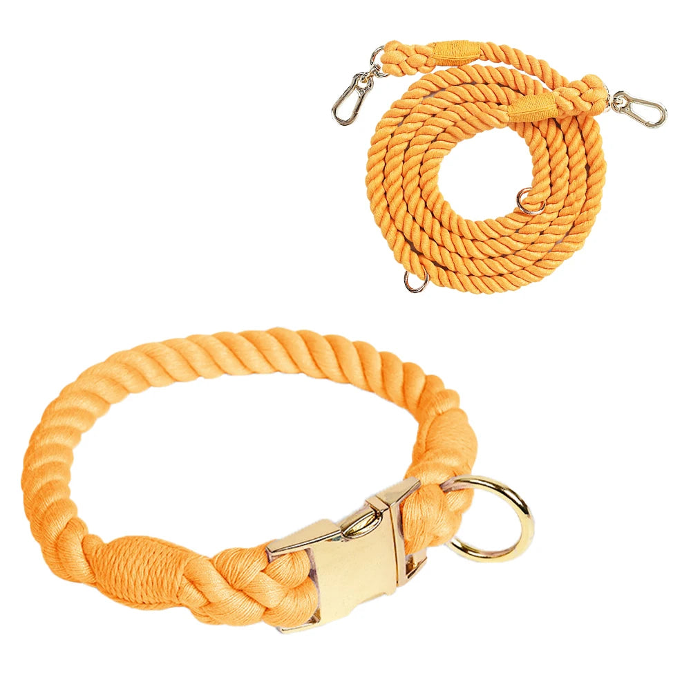 CotonBraid Collar & Leash Set