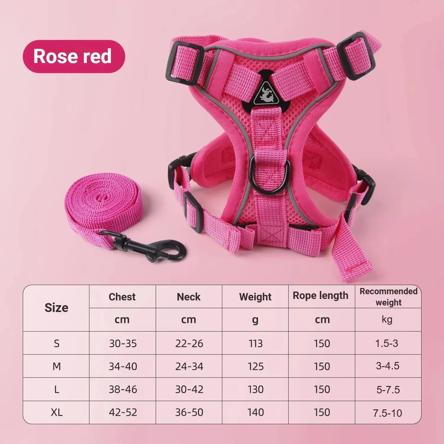 BreezeGuard Mesh Harness & Leash Set