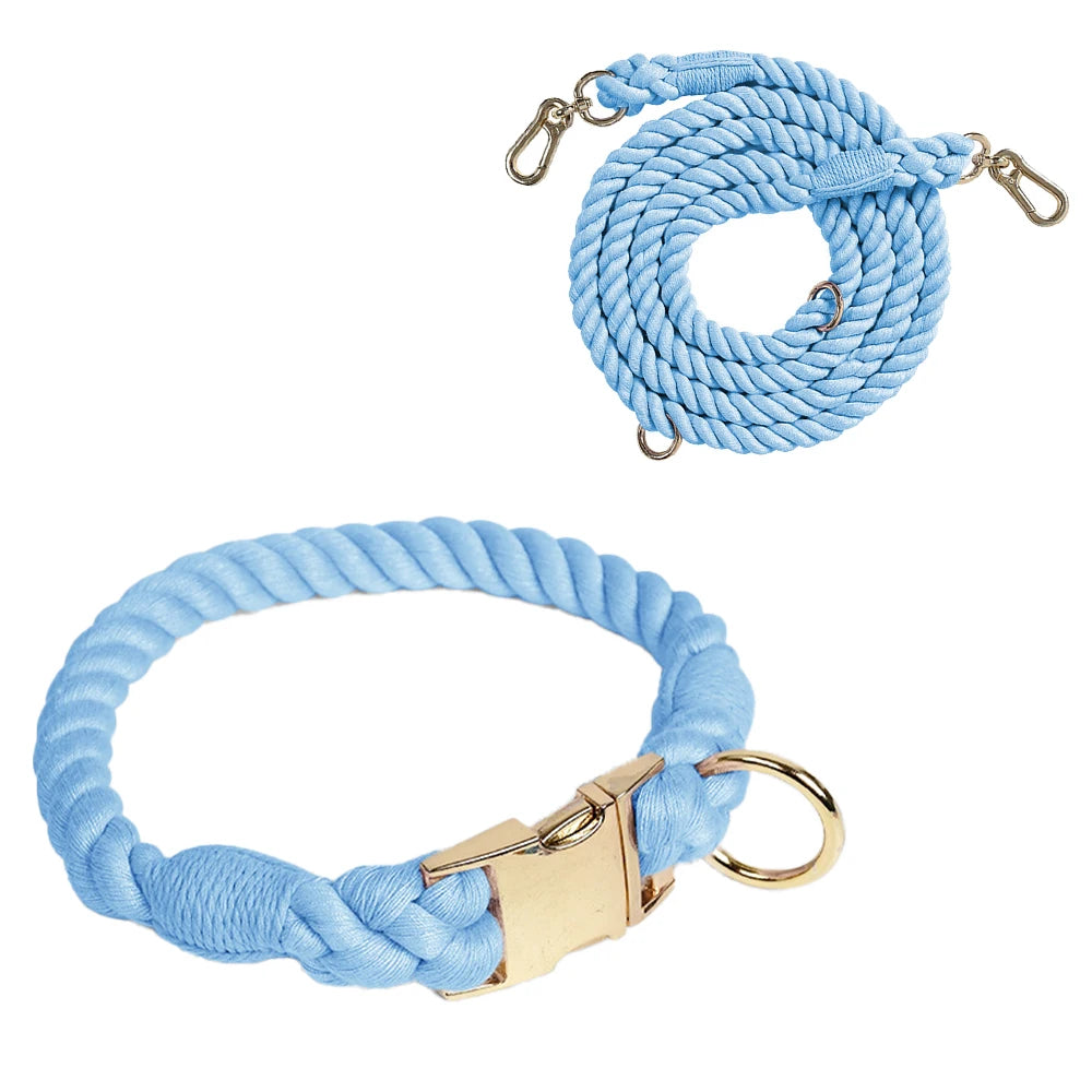CotonBraid Collar & Leash Set