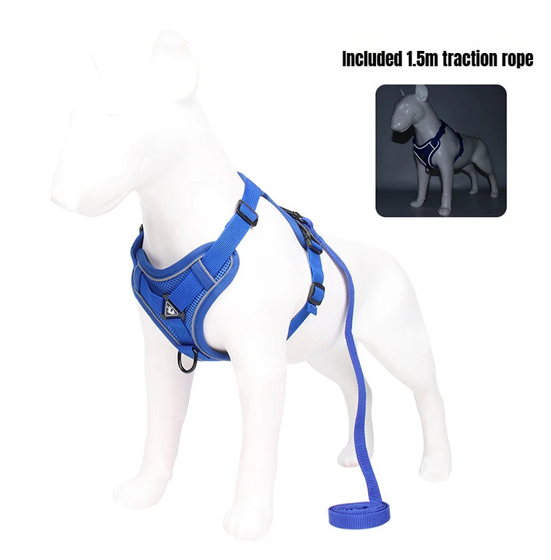 BreezeGuard Mesh Harness & Leash Set