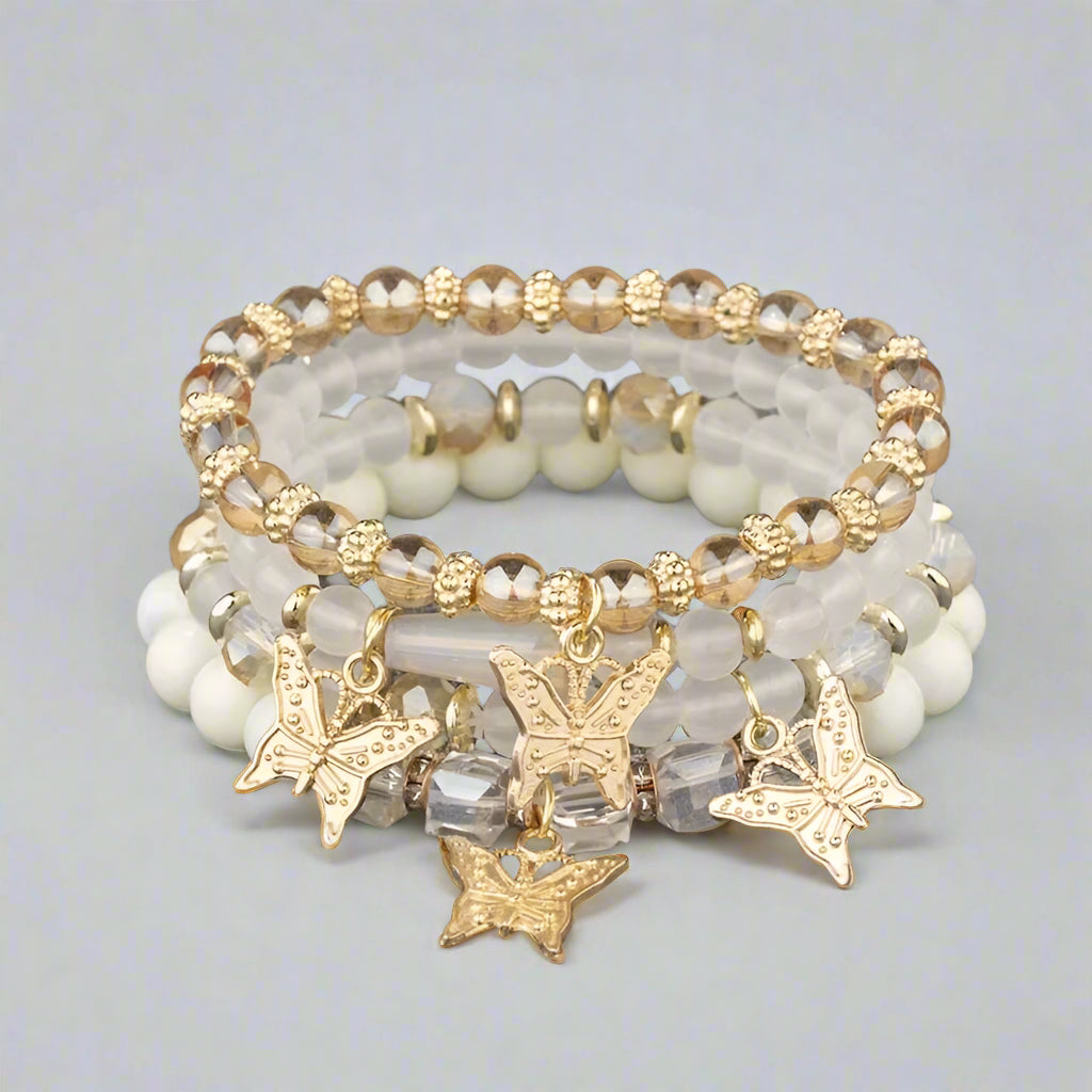 The Butterfly Garden Set | 4 Bracelets | 7 Colors