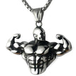 Titan Pendant 💪 | Bodybuilding Muscle Arm Necklace