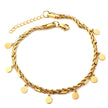 Glimmer Disc Anklet