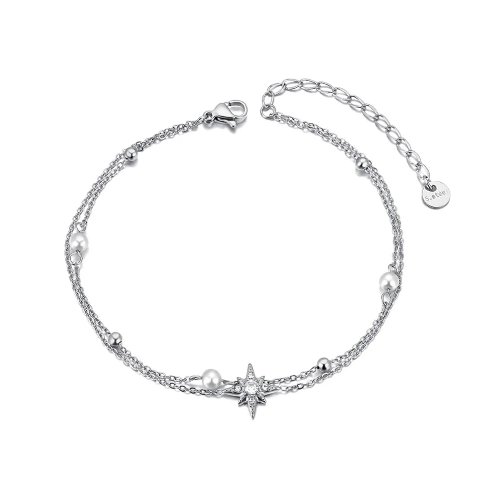 Stella Pearl Anklet