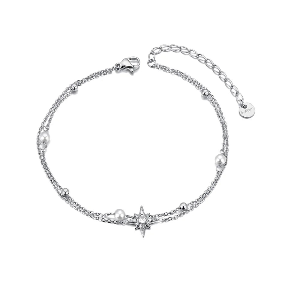 Stella Pearl Anklet