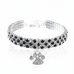 Pawdora Crystal Bone Collar