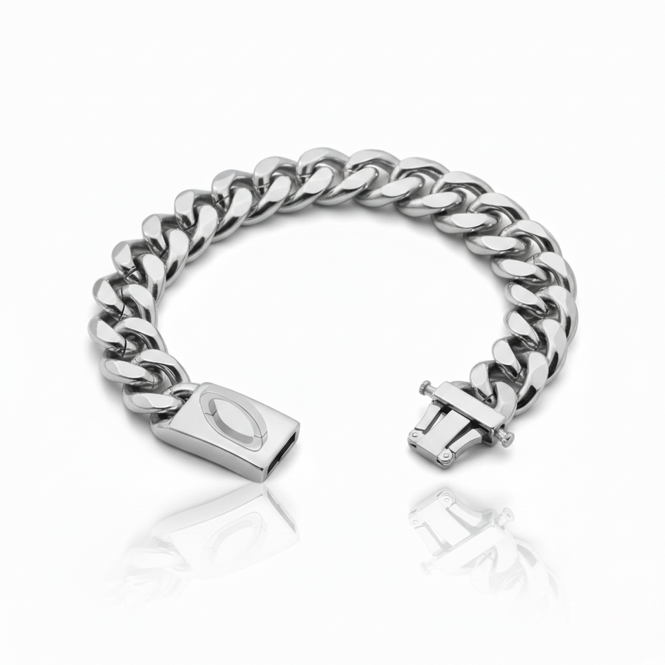 Imperial Sovereign | Wide Stainless Steel Dog Collar (19mm)