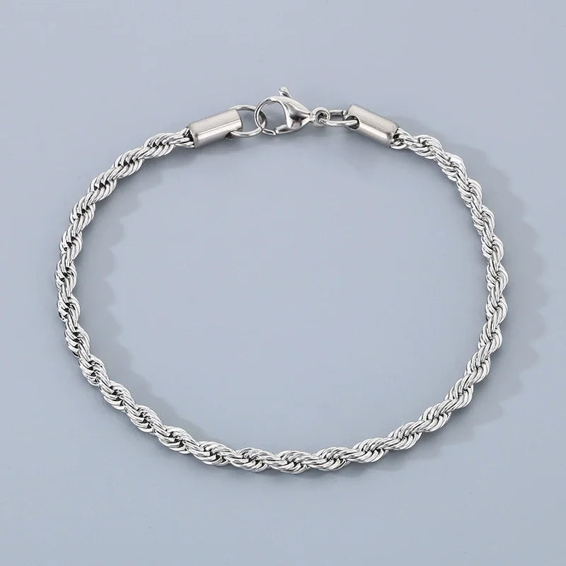 Aurum Rope Chain Bracelet