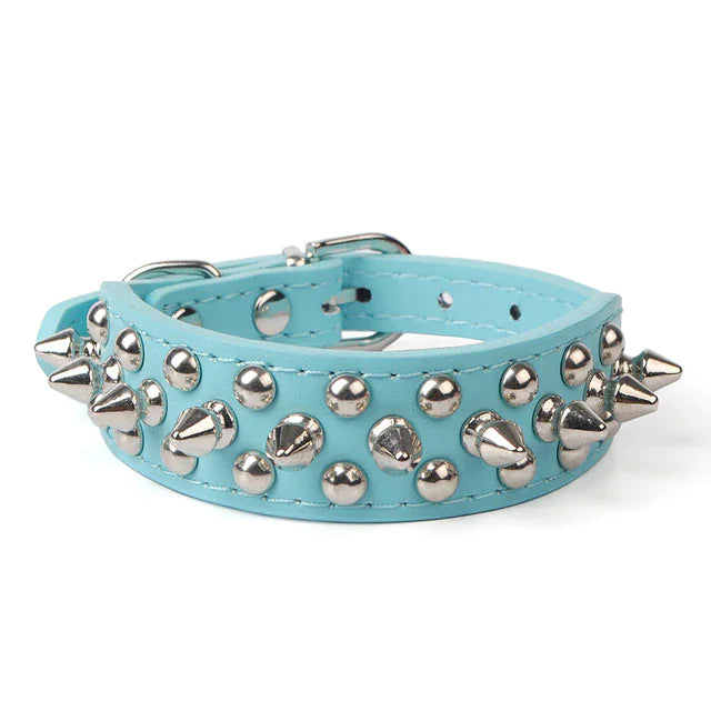Fashionable Spiked Pet Collar - Adjustable Sizes