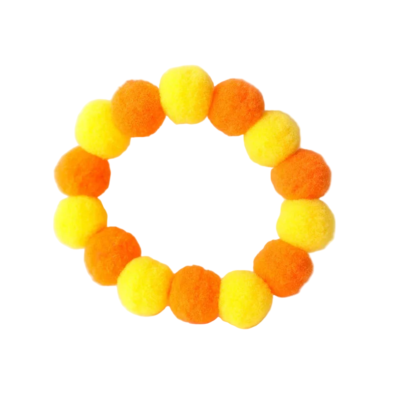 Pom Pom Bloom Collar 🌈🐾