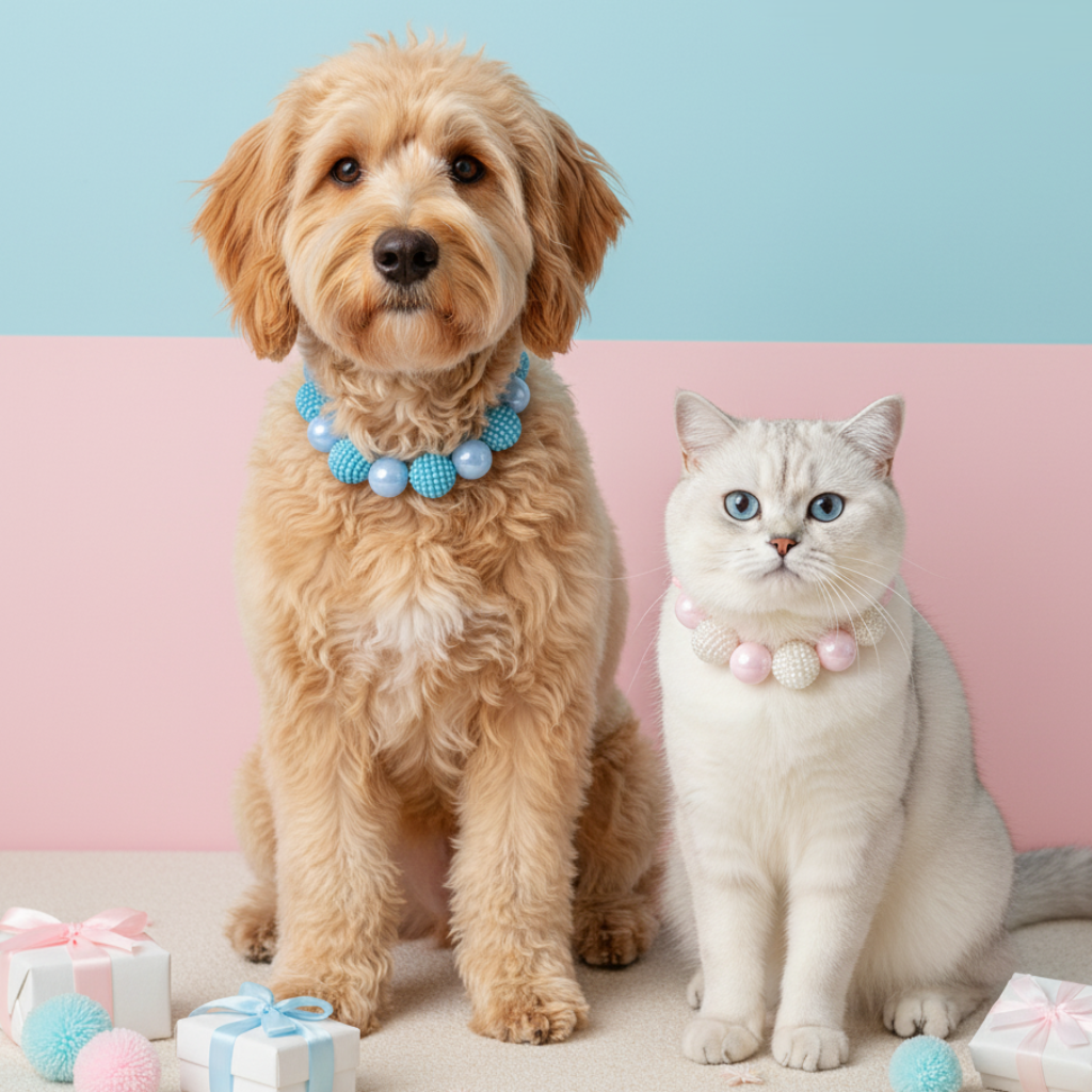 Pearl Elegance Pet Collar ✨🐾