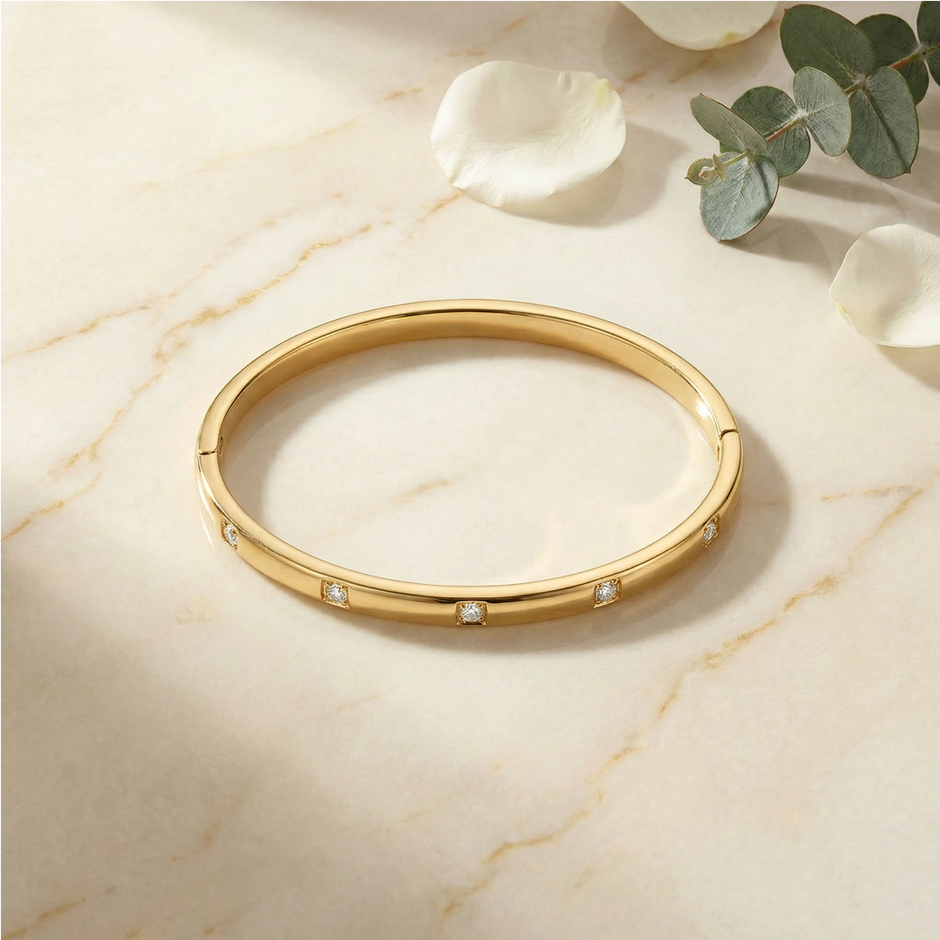 ZircGold Sparkle Bracelets