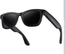 Black sunglasses on a white background
