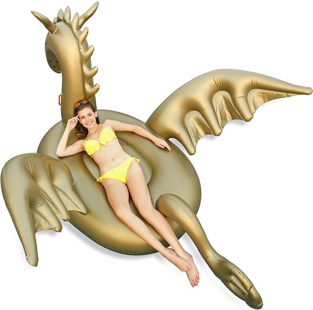 Golden Dragon Pool Float