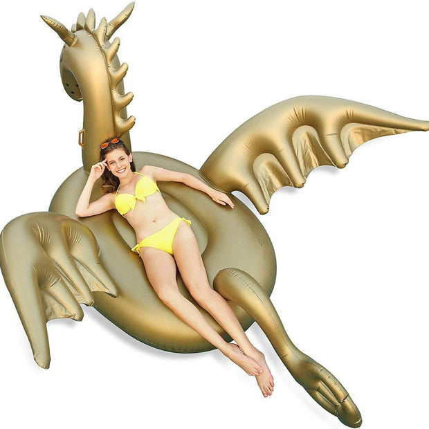 Golden Dragon Pool Float