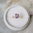 Lavender Amethyst Ring S925 Silver