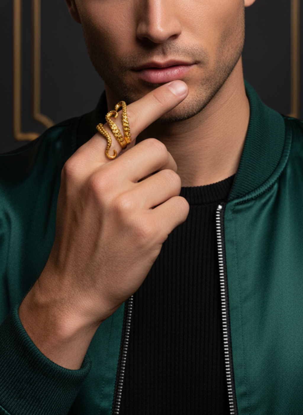 Tentacle Embrace Ring