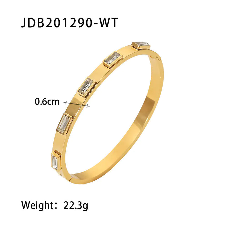 ZircGold Sparkle Bracelets