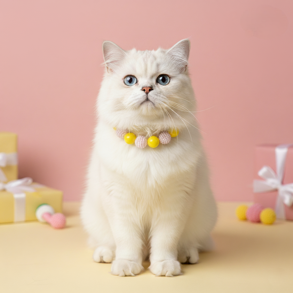Pearl Elegance Pet Collar ✨🐾